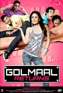 Golmaal Returns poster