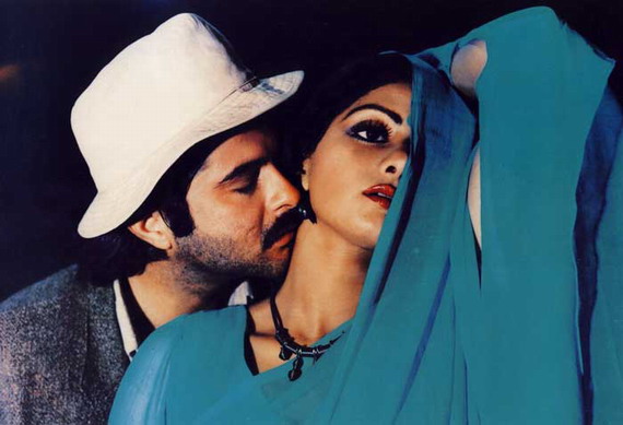 Anil Kapoor and Sridevi in Mr. India 